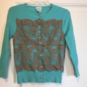 Tracy reese cardigan size small